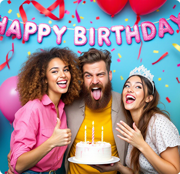 Birthday Photo Booth